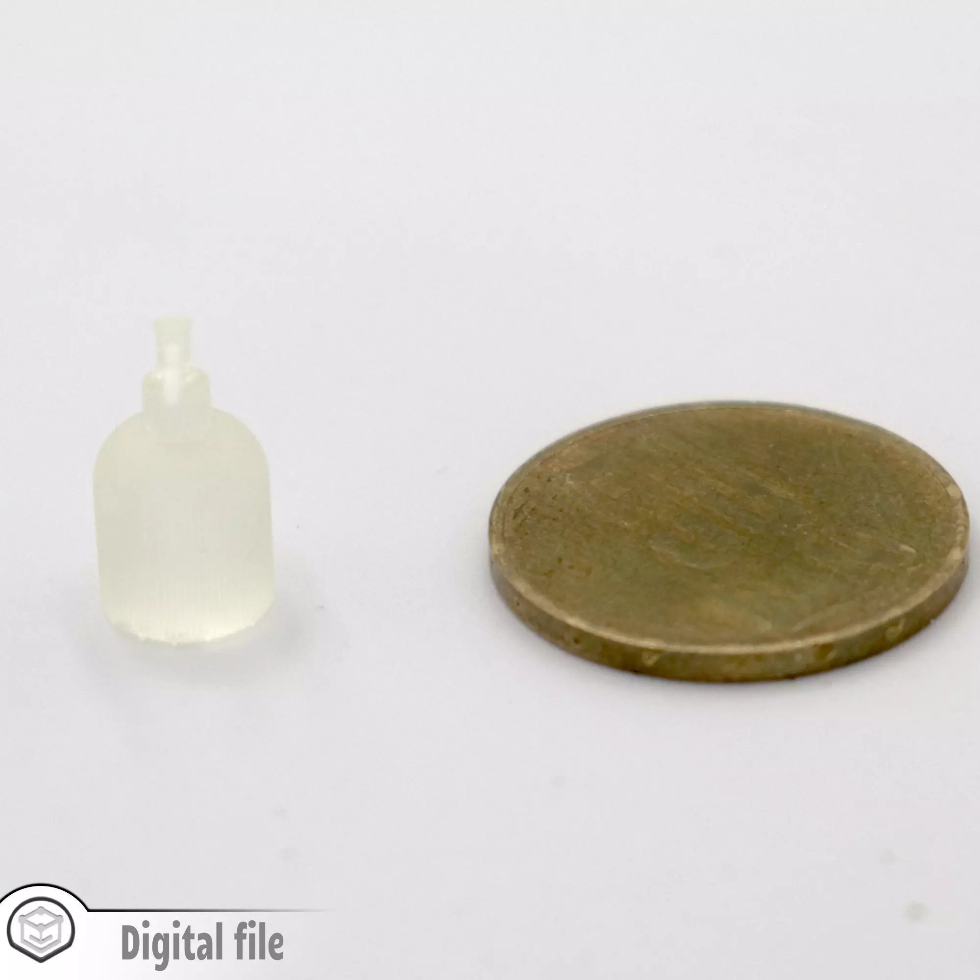 miniature Bathroom soap dispenser 3D print model