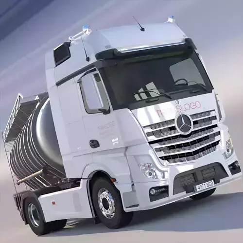 Mercedes MP4 with Aluminium Tanker