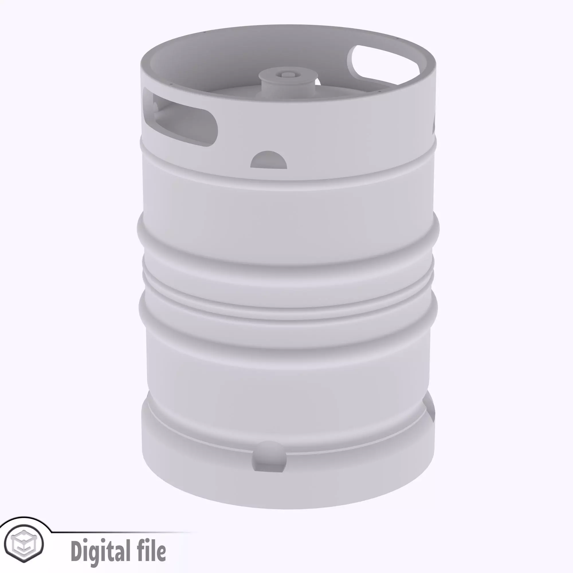 miniature Beer Keg 3D print model
