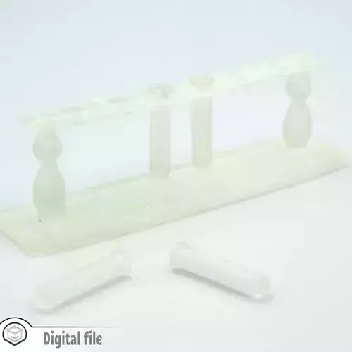 miniature Chemistry Test tubes with stand 