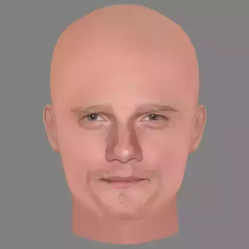 Yuri Kolokolnikov Head - Low poly head for game