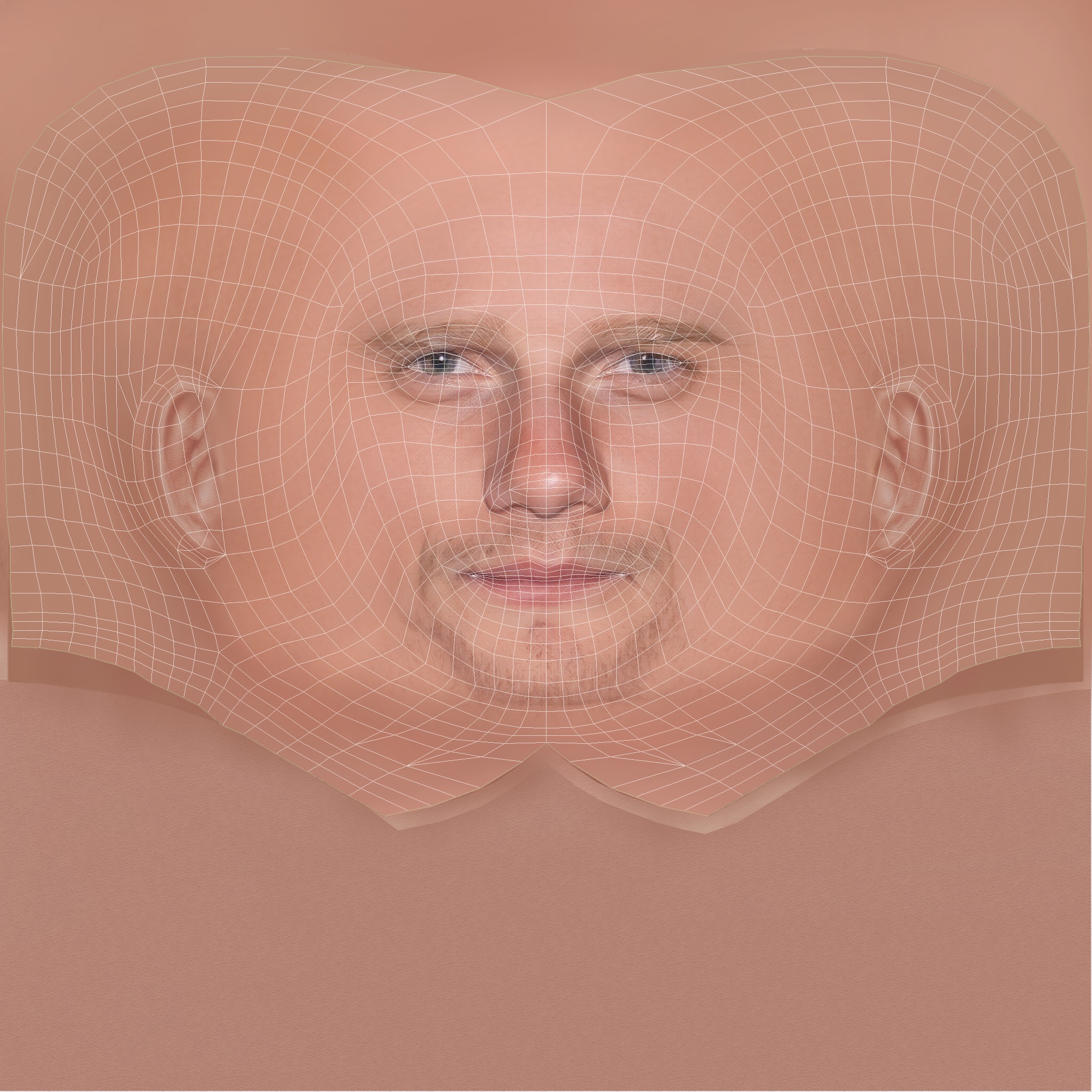 Yuri Kolokolnikov Head - Low poly head for game Low-poly 3D model_8