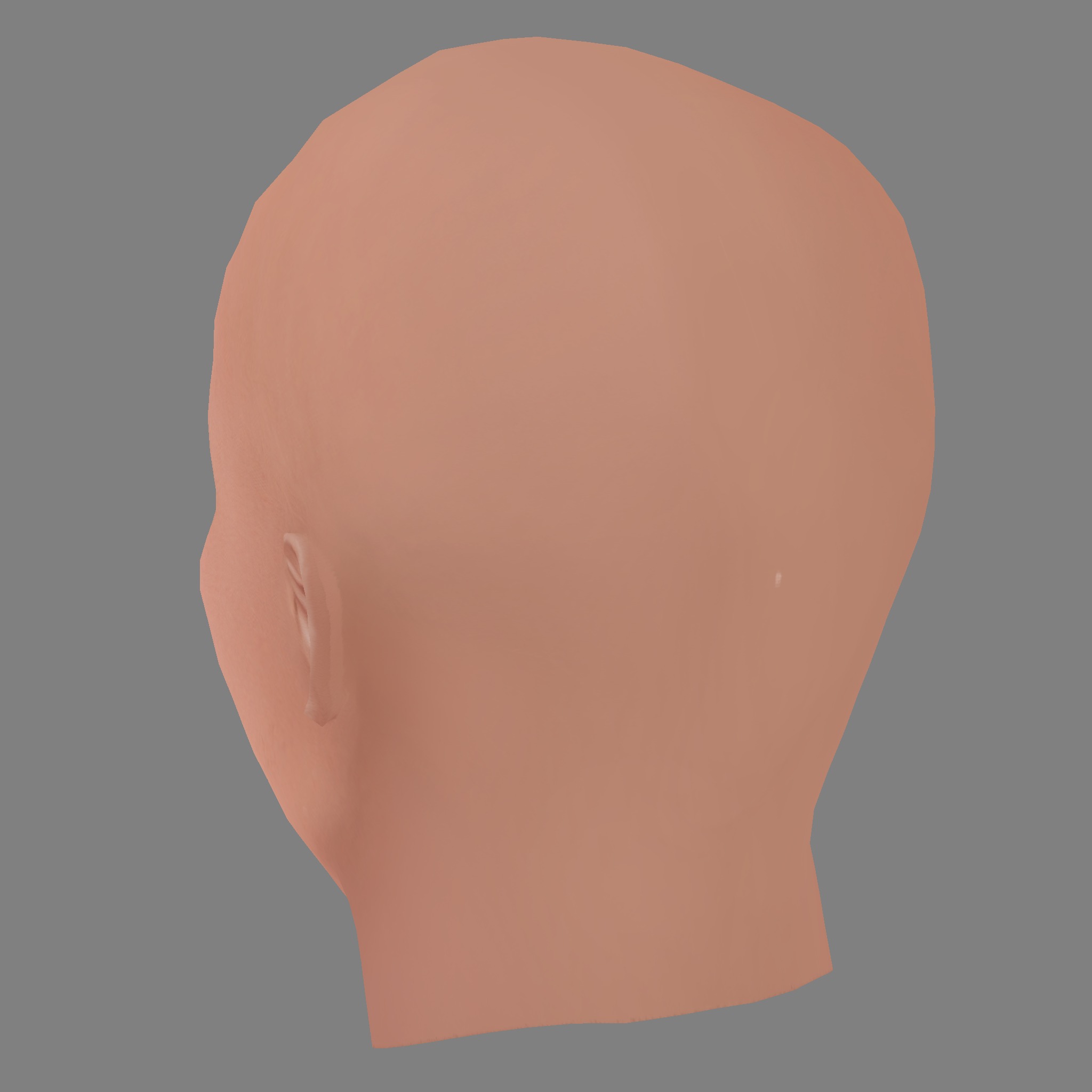 Yuri Kolokolnikov Head - Low poly head for game Low-poly 3D model_3