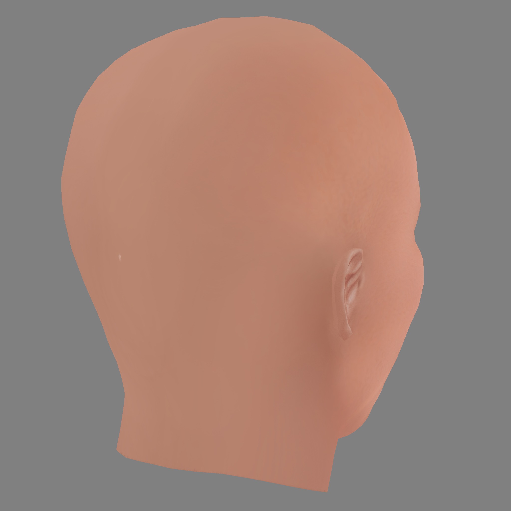 Yuri Kolokolnikov Head - Low poly head for game Low-poly 3D model_4