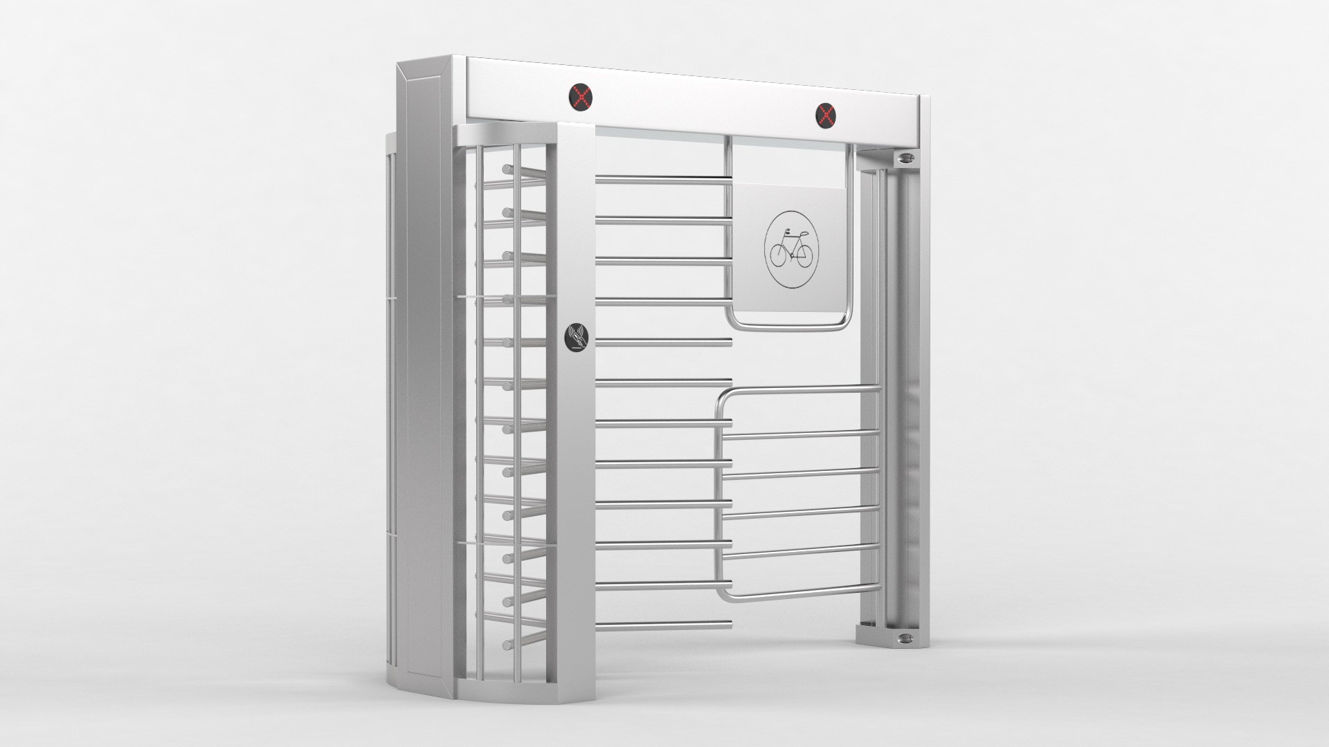 Turnstile Gate 3D model_3