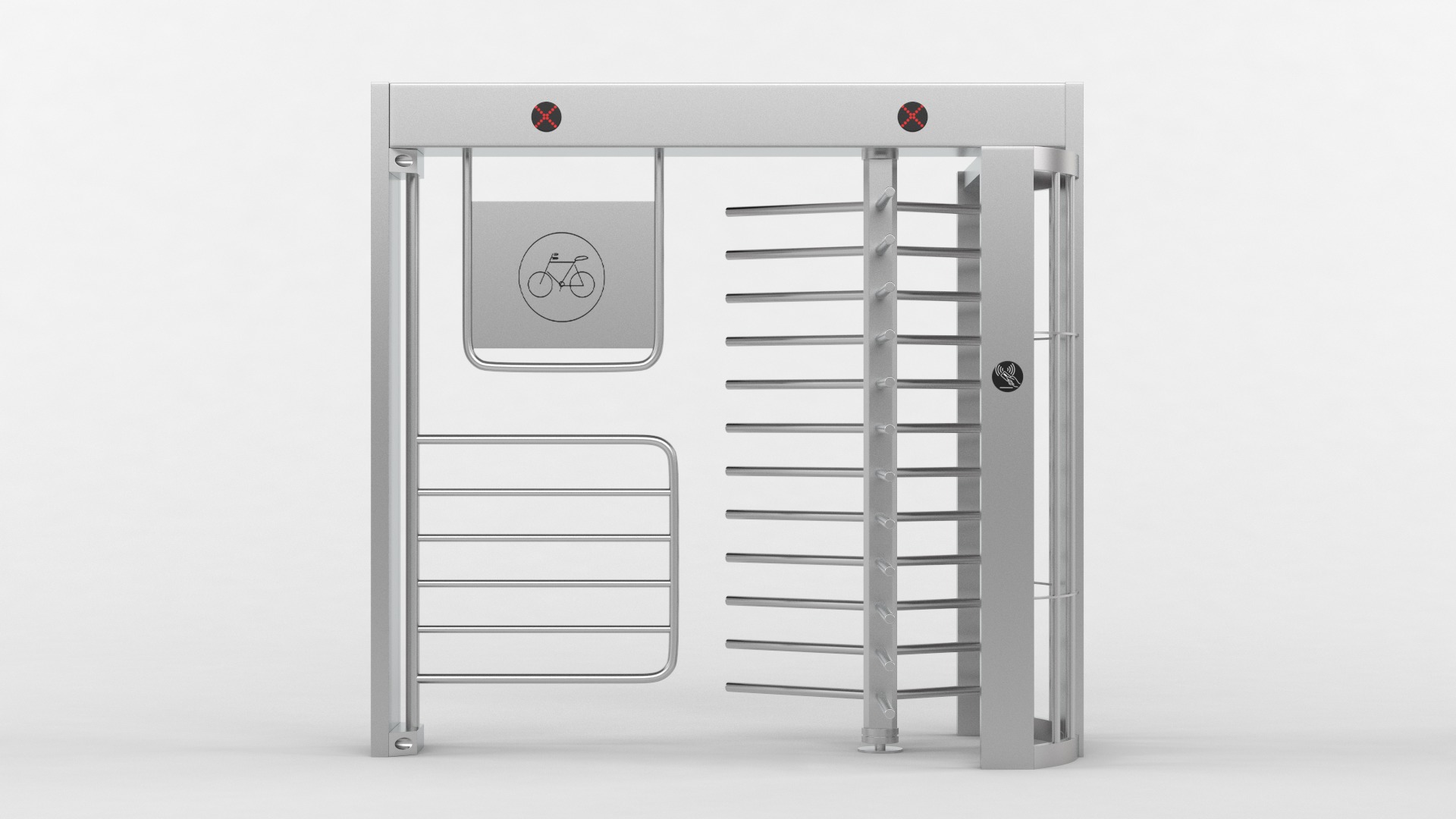 Turnstile Gate 3D model_1