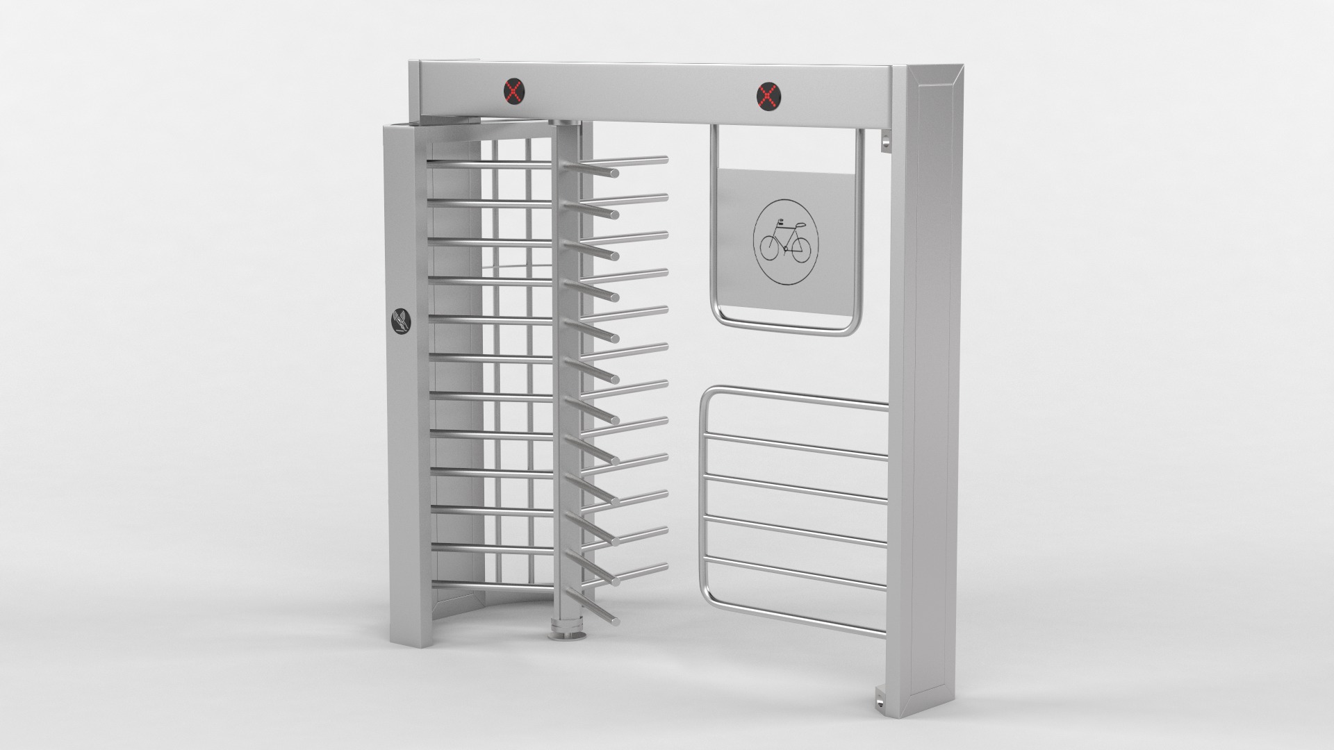 Turnstile Gate 3D model_4
