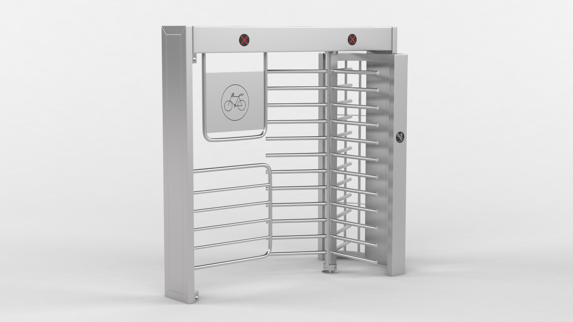 Turnstile Gate 3D model_2