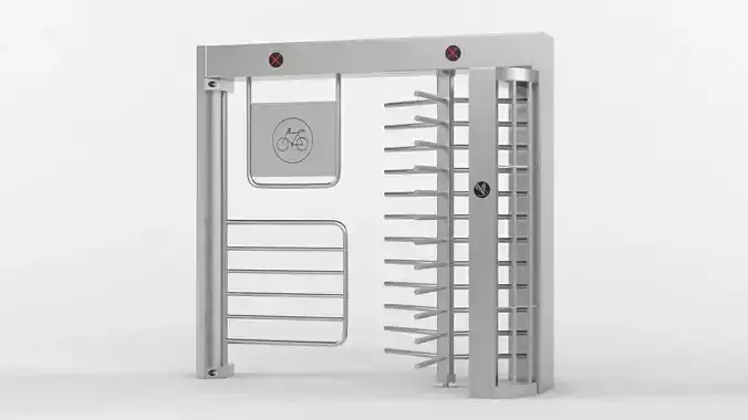 Turnstile Gate 3D model