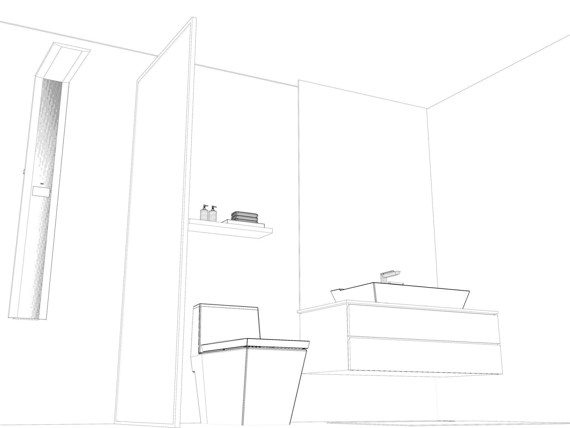 Modular bathroom 24ZZ09 3D model_6