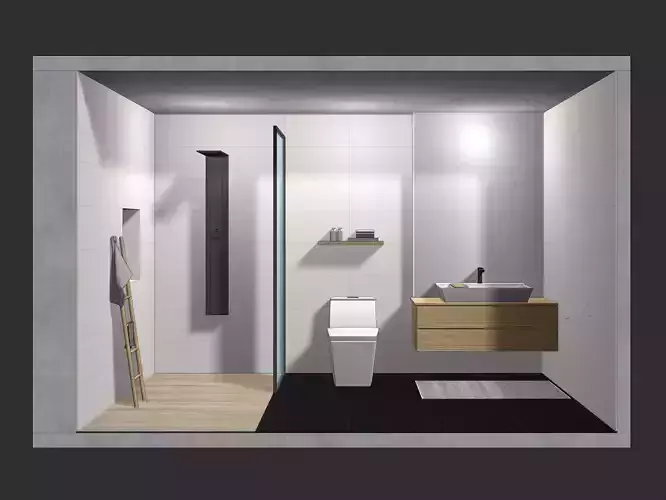Modular bathroom 24ZZ09