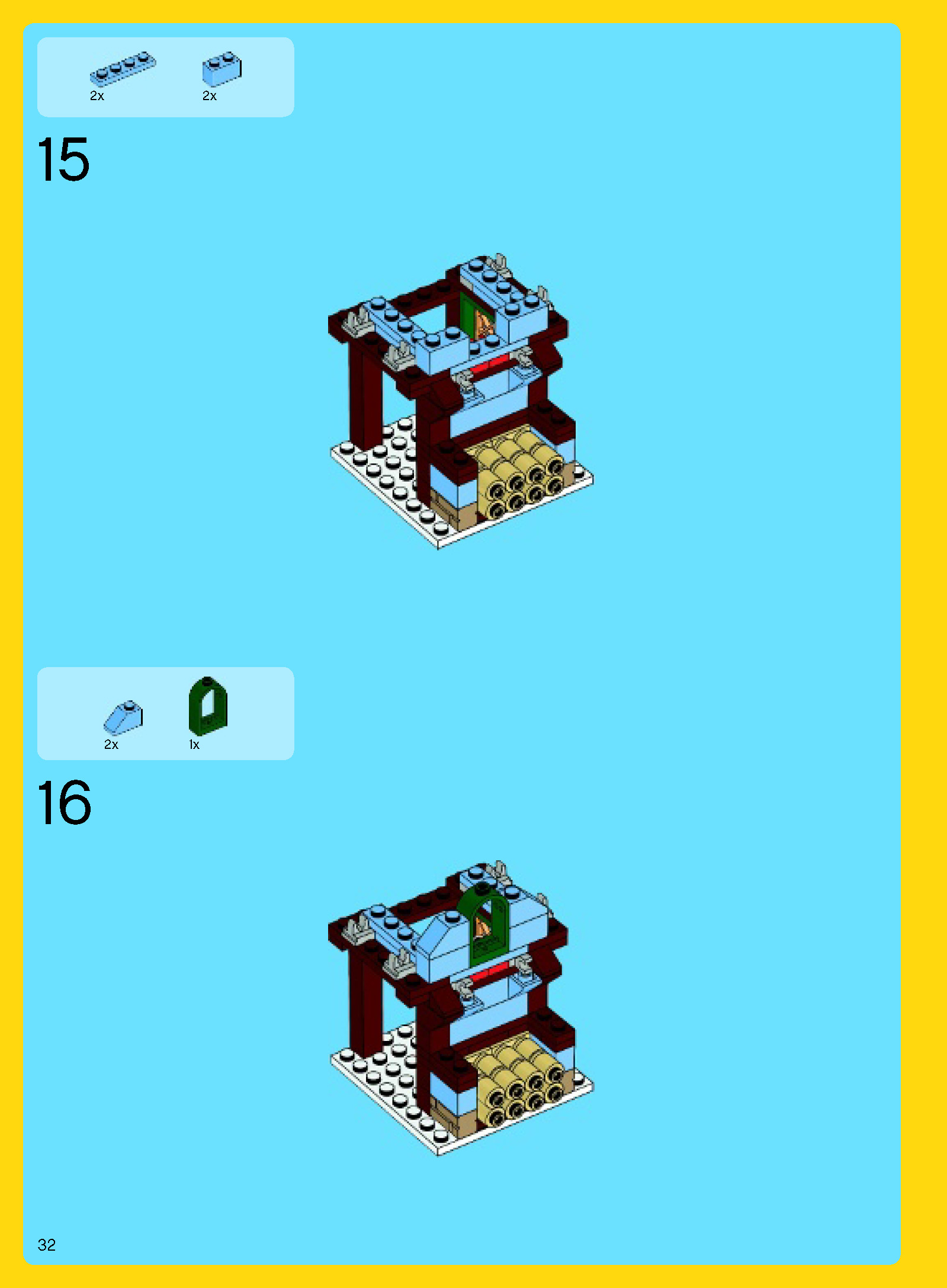 TwindBricks3D - 10229 Winter Village Cottage 3D print model_33