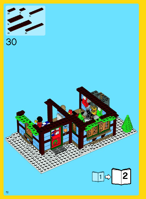 TwindBricks3D - 10229 Winter Village Cottage 3D print model_73