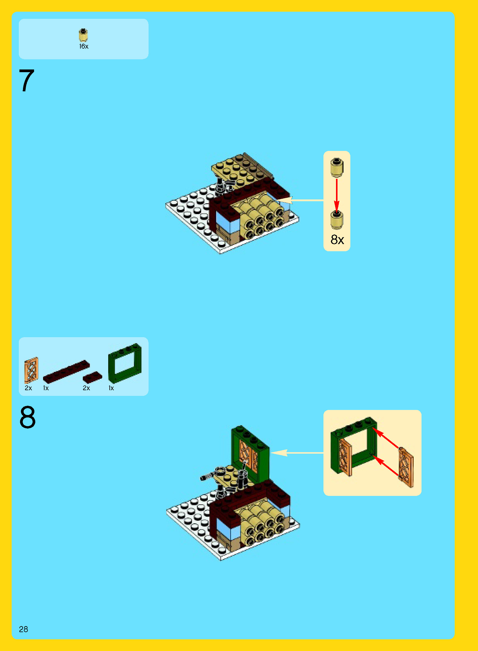 TwindBricks3D - 10229 Winter Village Cottage 3D print model_29