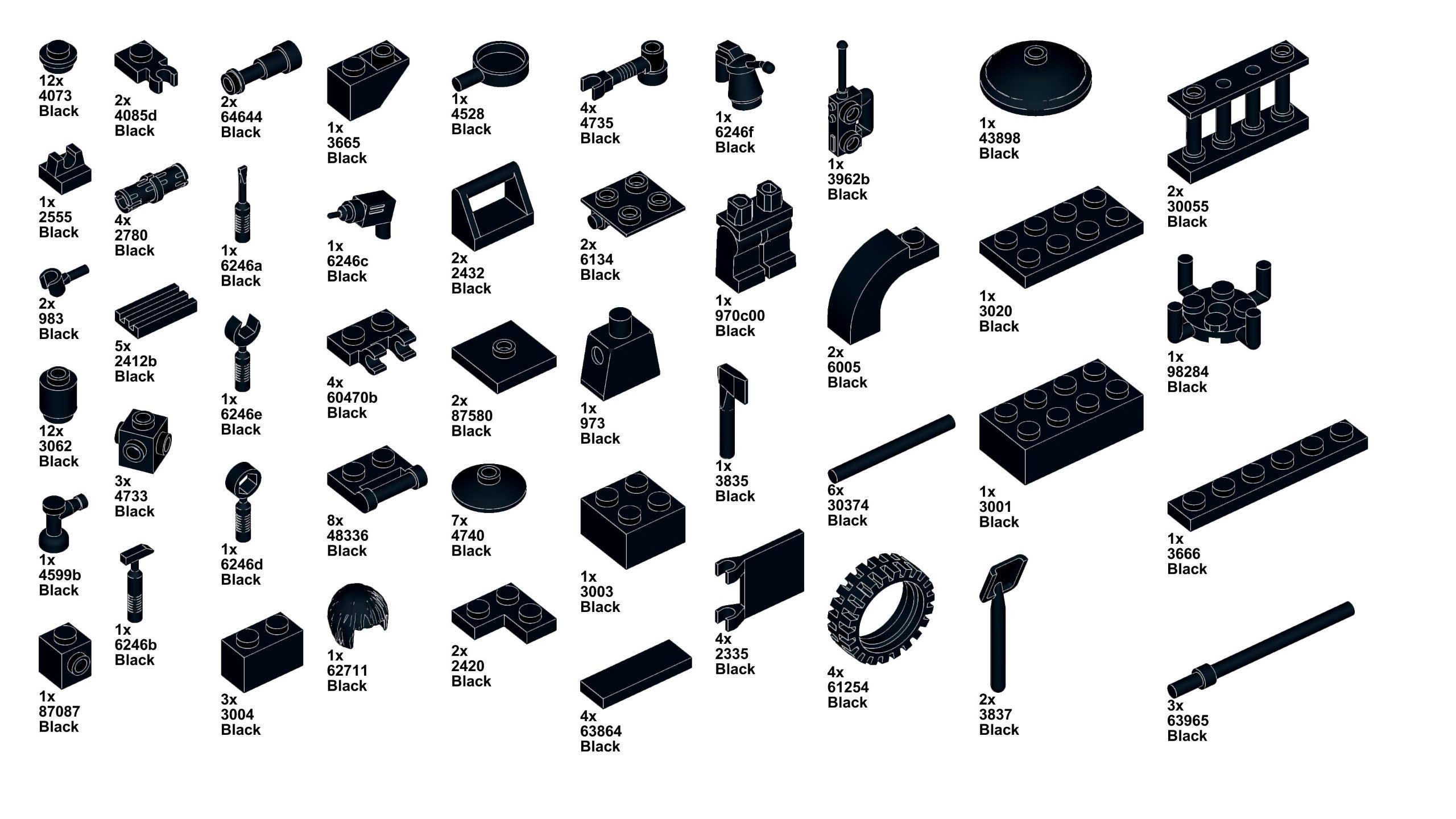 TwindBricks3D - 10229 Winter Village Cottage 3D print model_75