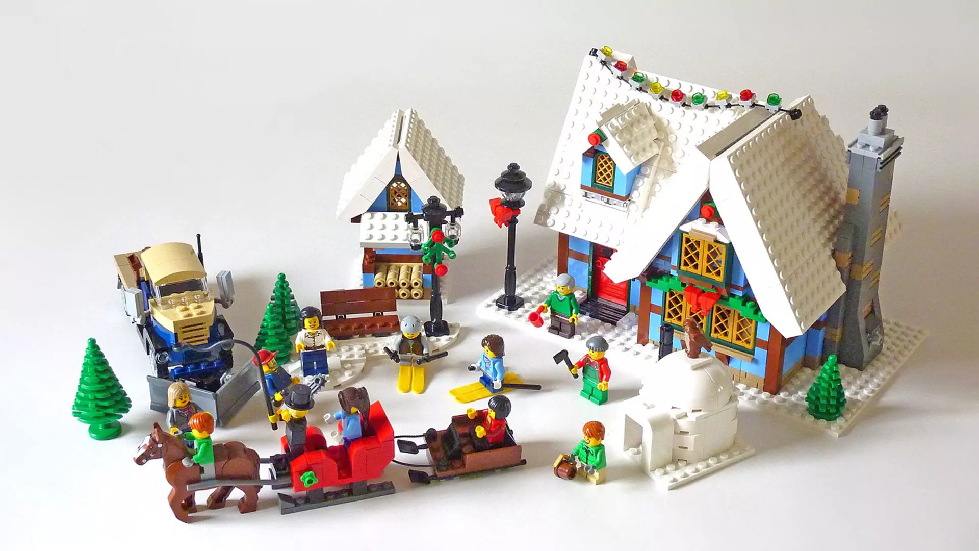 TwindBricks3D - 10229 Winter Village Cottage 3D print model_0