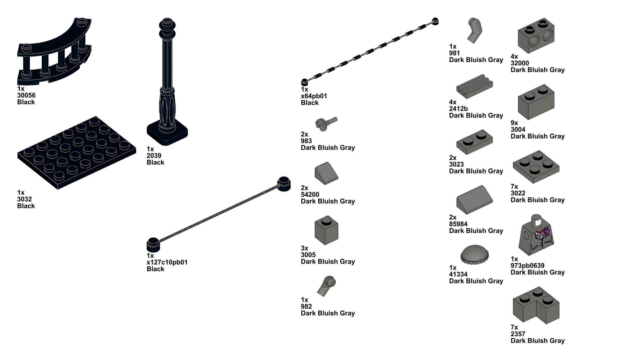 TwindBricks3D - 10229 Winter Village Cottage 3D print model_76