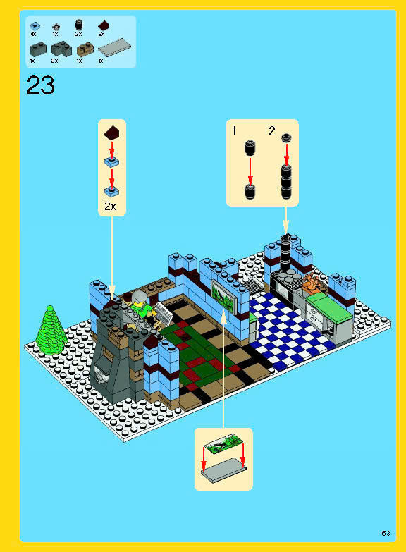 TwindBricks3D - 10229 Winter Village Cottage 3D print model_77