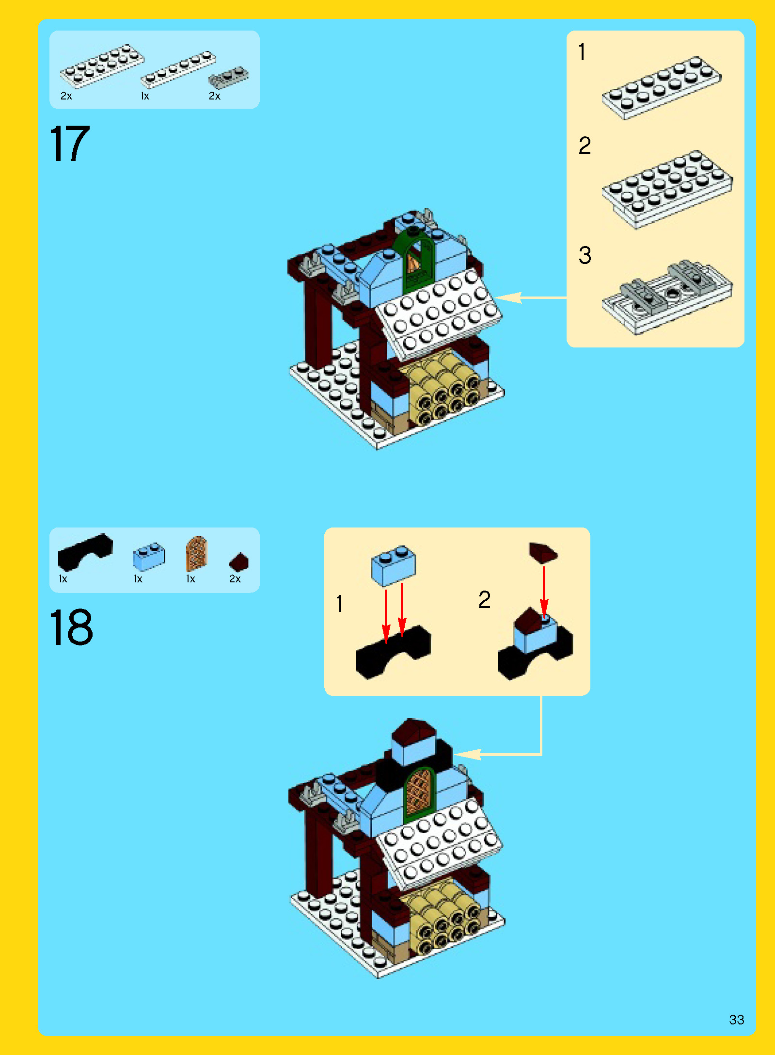 TwindBricks3D - 10229 Winter Village Cottage 3D print model_34