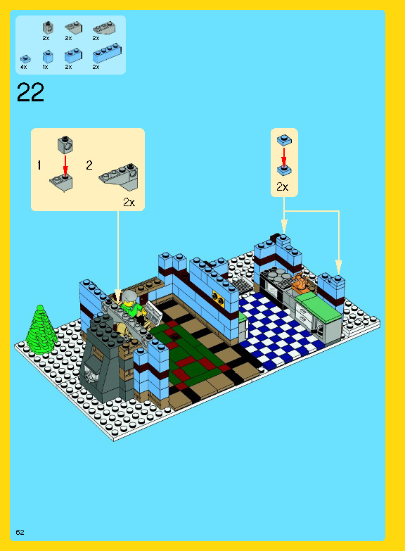 TwindBricks3D - 10229 Winter Village Cottage 3D print model_63