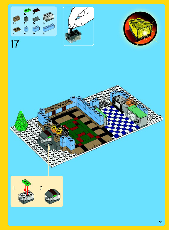 TwindBricks3D - 10229 Winter Village Cottage 3D print model_56