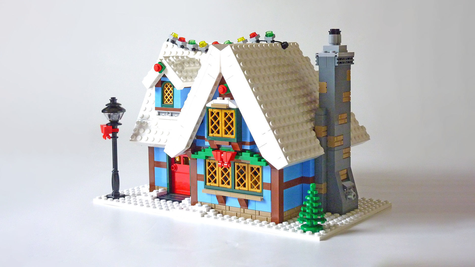 TwindBricks3D - 10229 Winter Village Cottage 3D print model_2