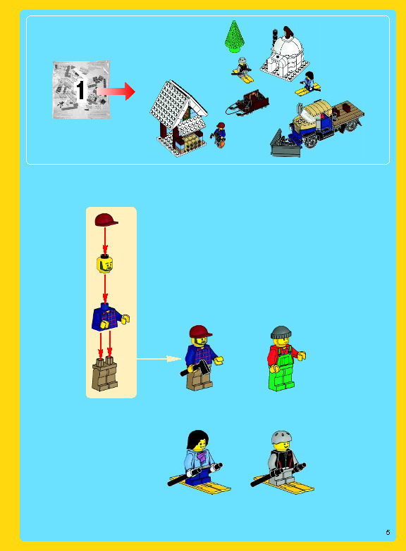 TwindBricks3D - 10229 Winter Village Cottage 3D print model_6