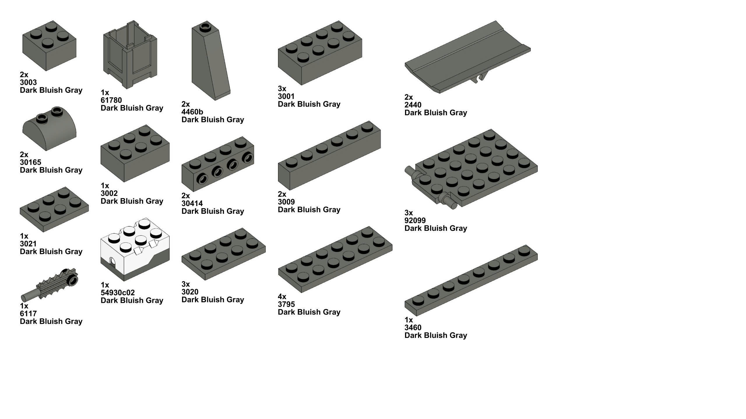 TwindBricks3D - 10229 Winter Village Cottage 3D print model_74