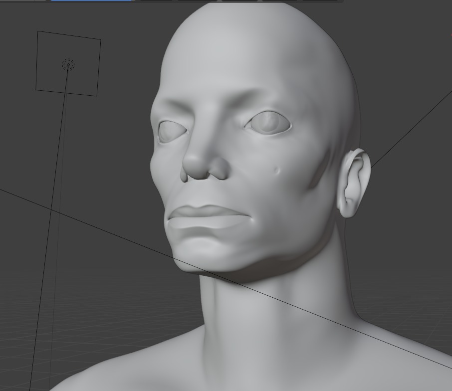 Realistic Michael Jackson Live Mask Sculpted  3D print model_1