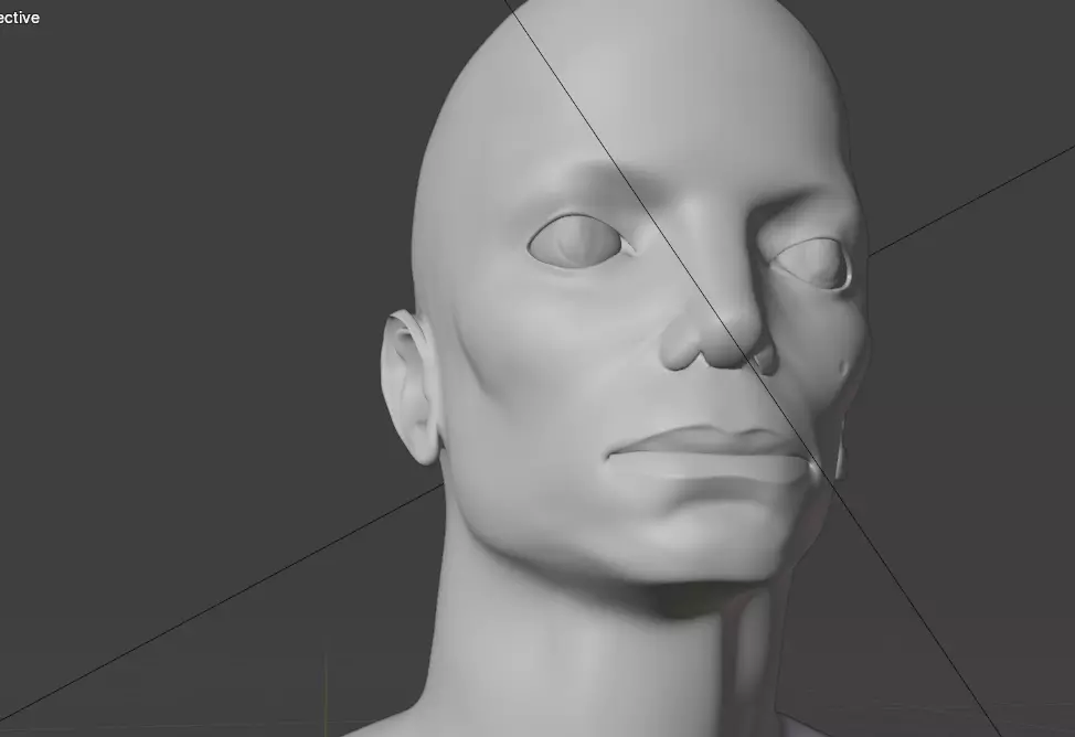 Realistic Michael Jackson Live Mask Sculpted  3D print model_0