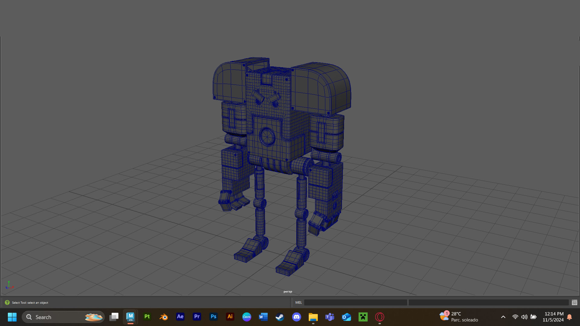 Robot 3D model_5