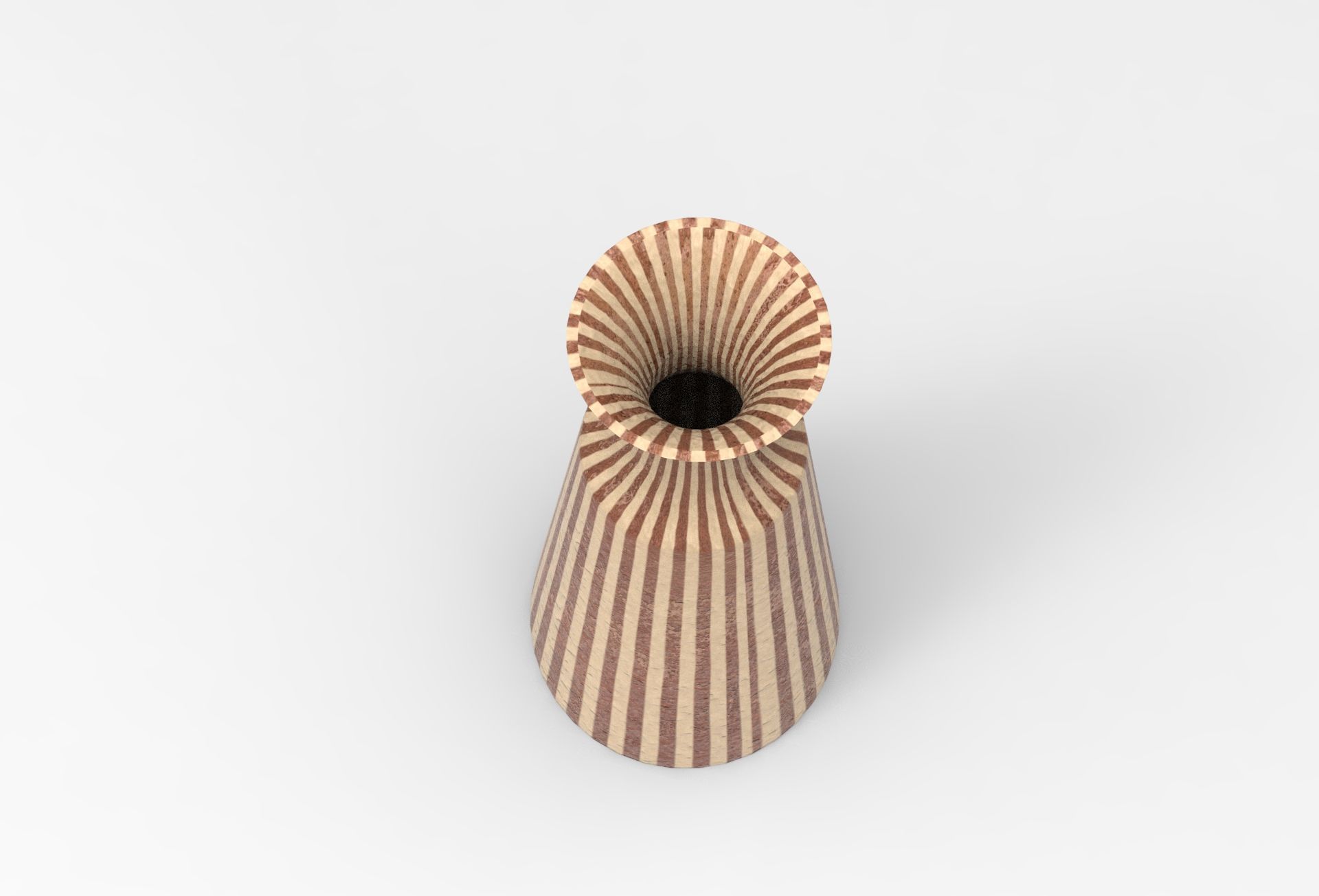 Pamo Vase Low-poly 3D model_1