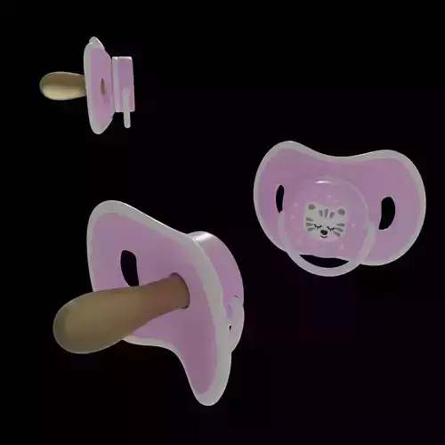 Baby Pacifier 3D model