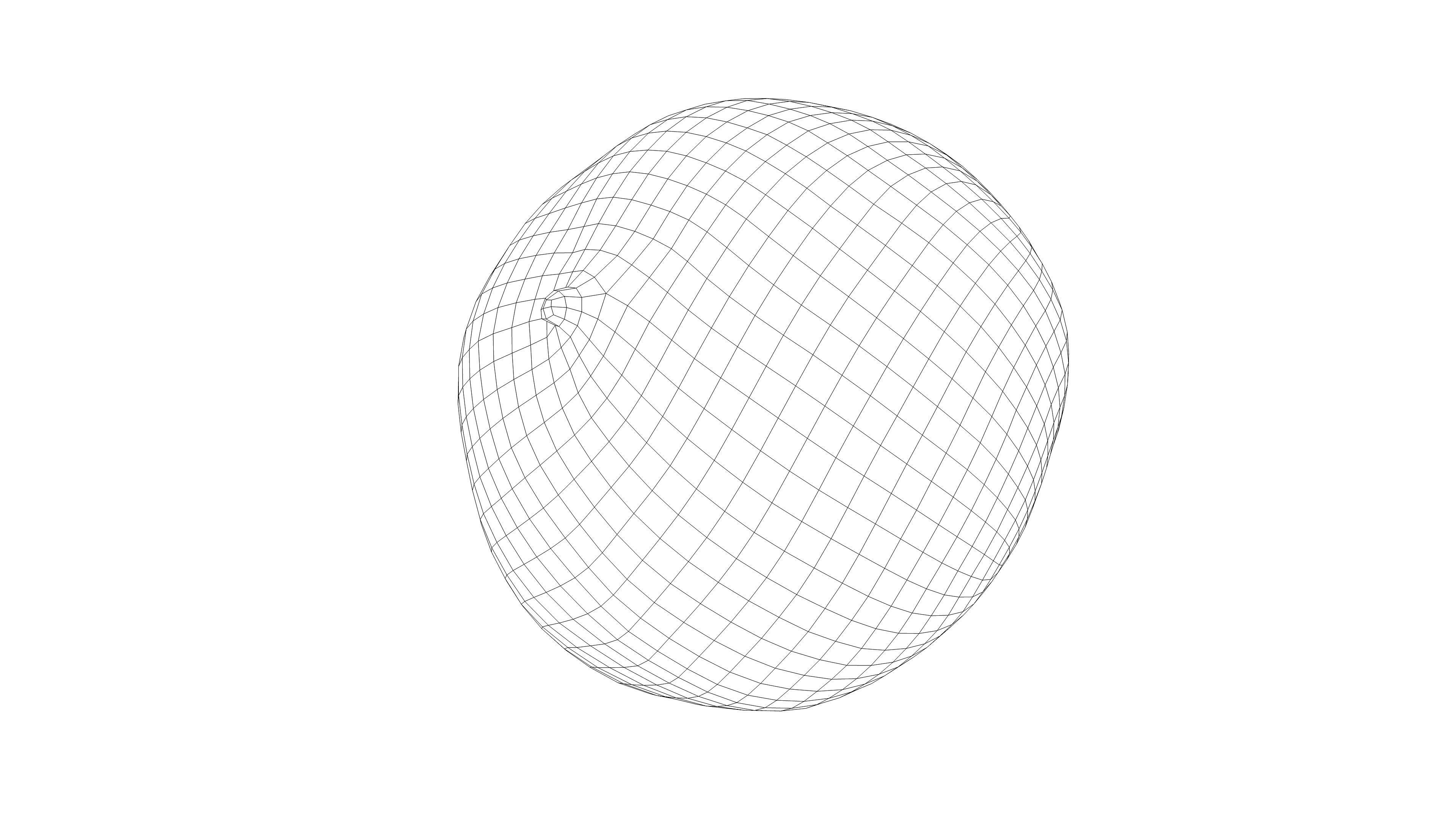 Photorealistic 3D scan of mandarin Low-poly 3D model_19