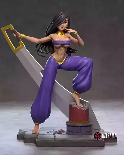 Aisha STL Ready for 3D Printing