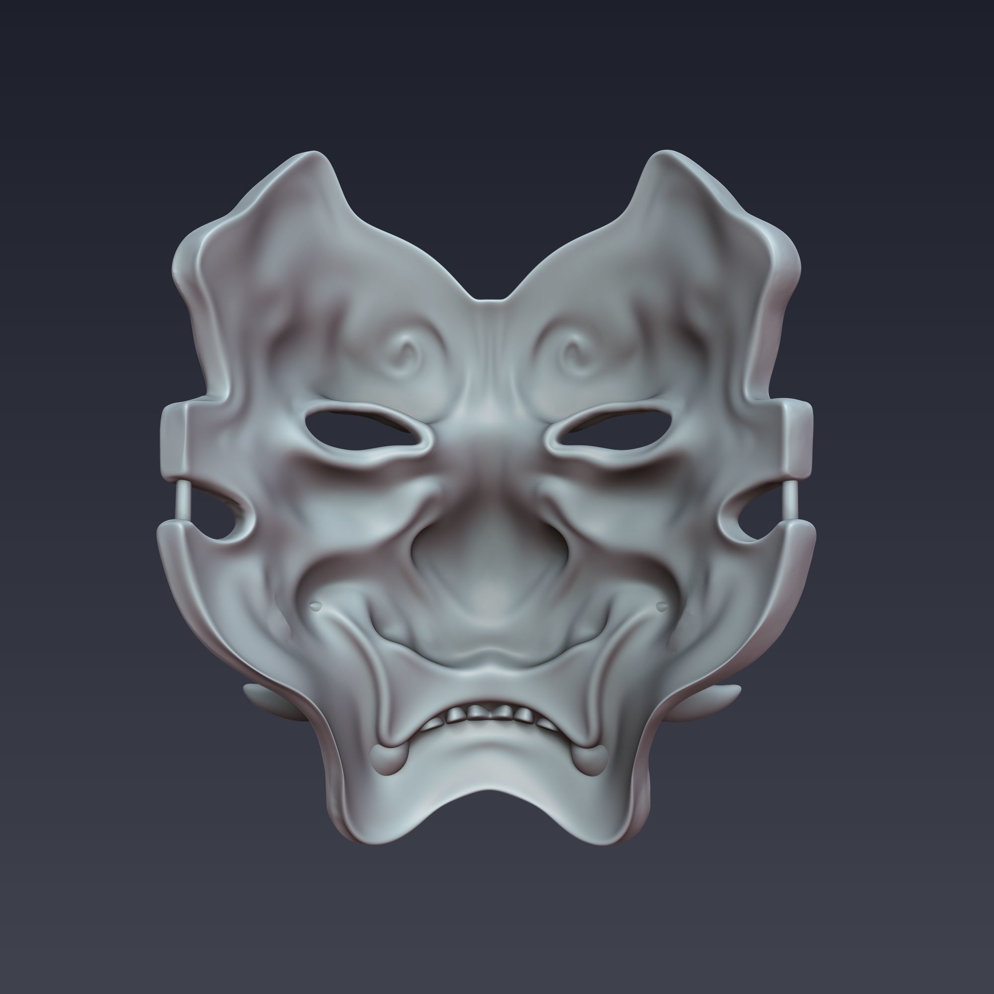 Black Myth Wukong - Oni Hannya 3D print model_3