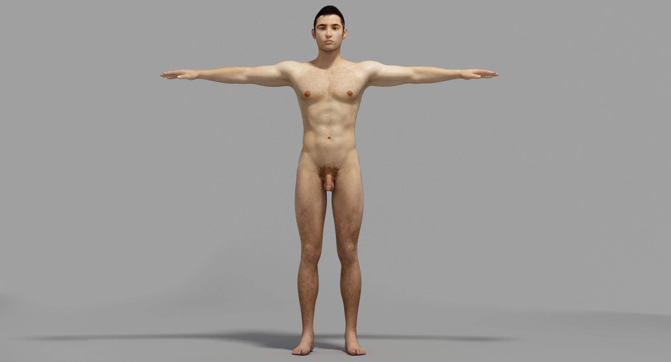 Fabian European Football Player Low-poly 3D model_4