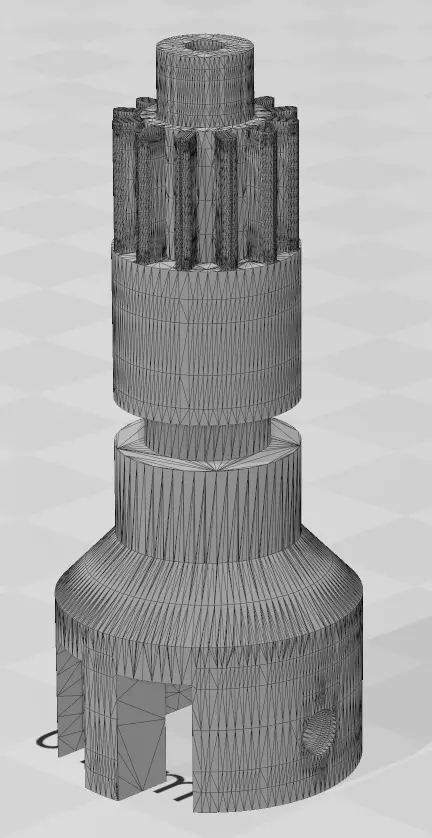 tripod inner wheel 3D print model