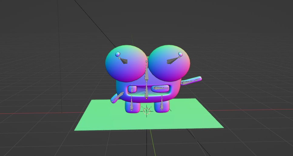 Pepi cute 3D model_2