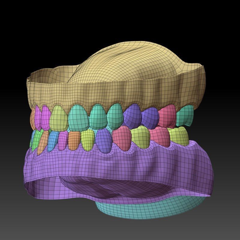 Male Head 3D model_15