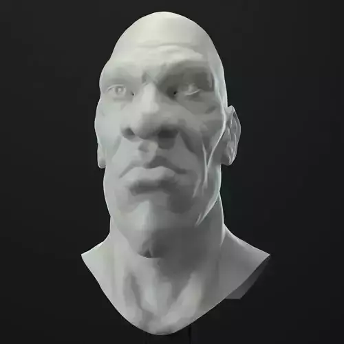 Male Head Character