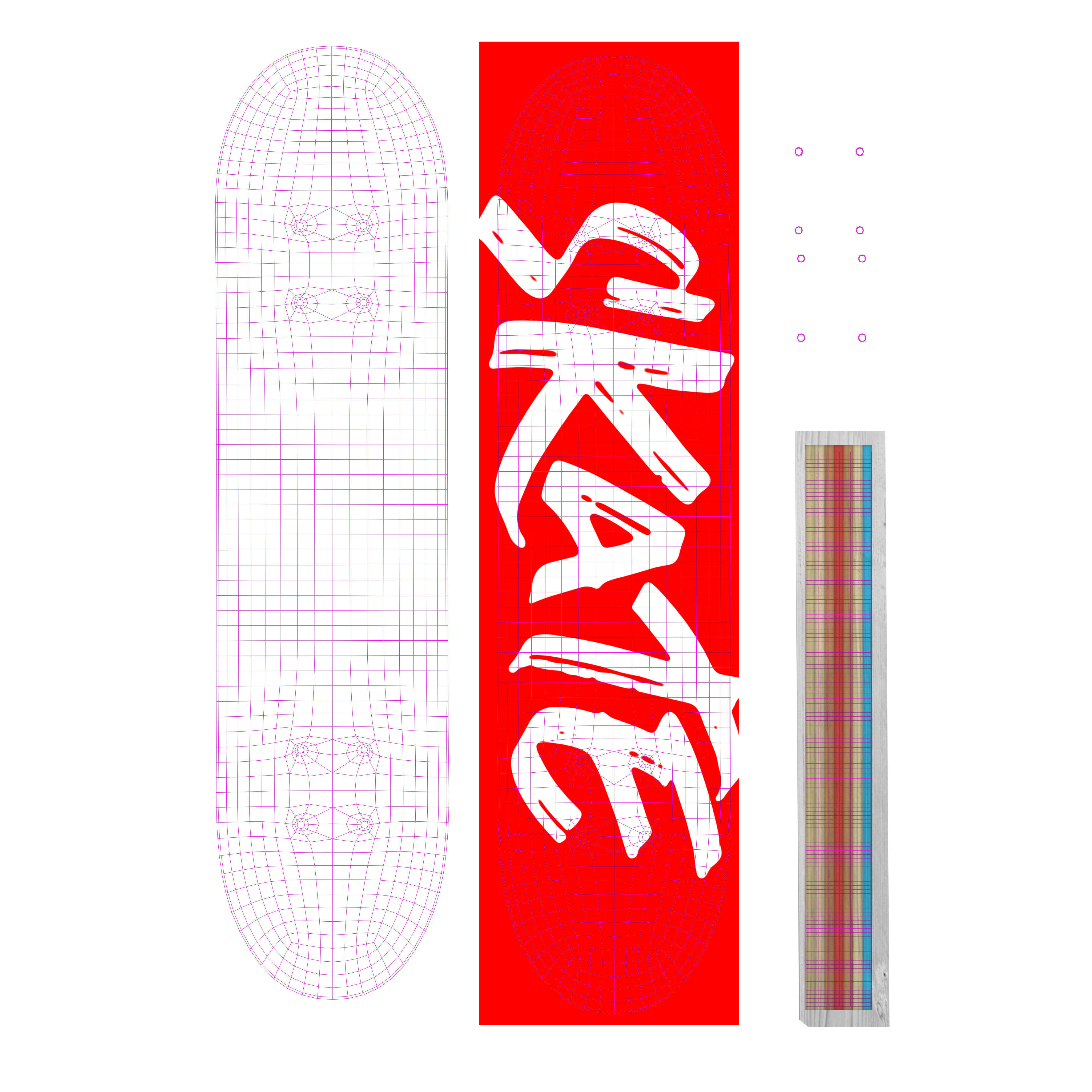 Skateboard 3D model_7