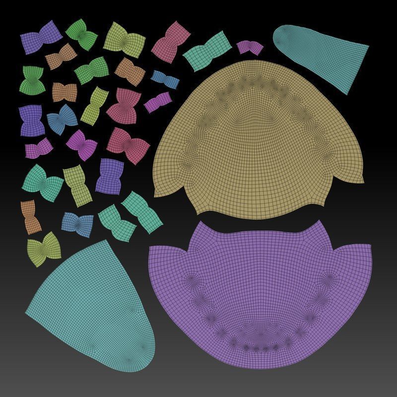 Old Man head 3D model_18