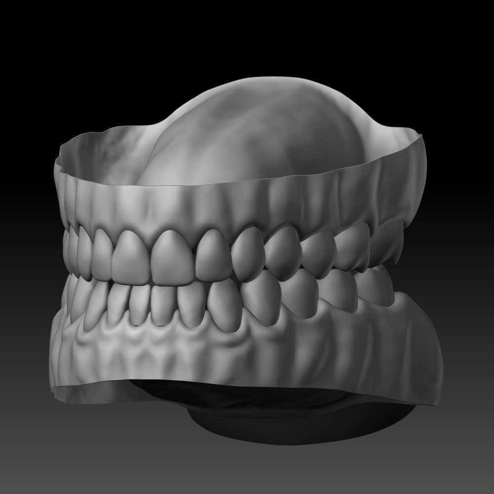 Female Head 3D model_17