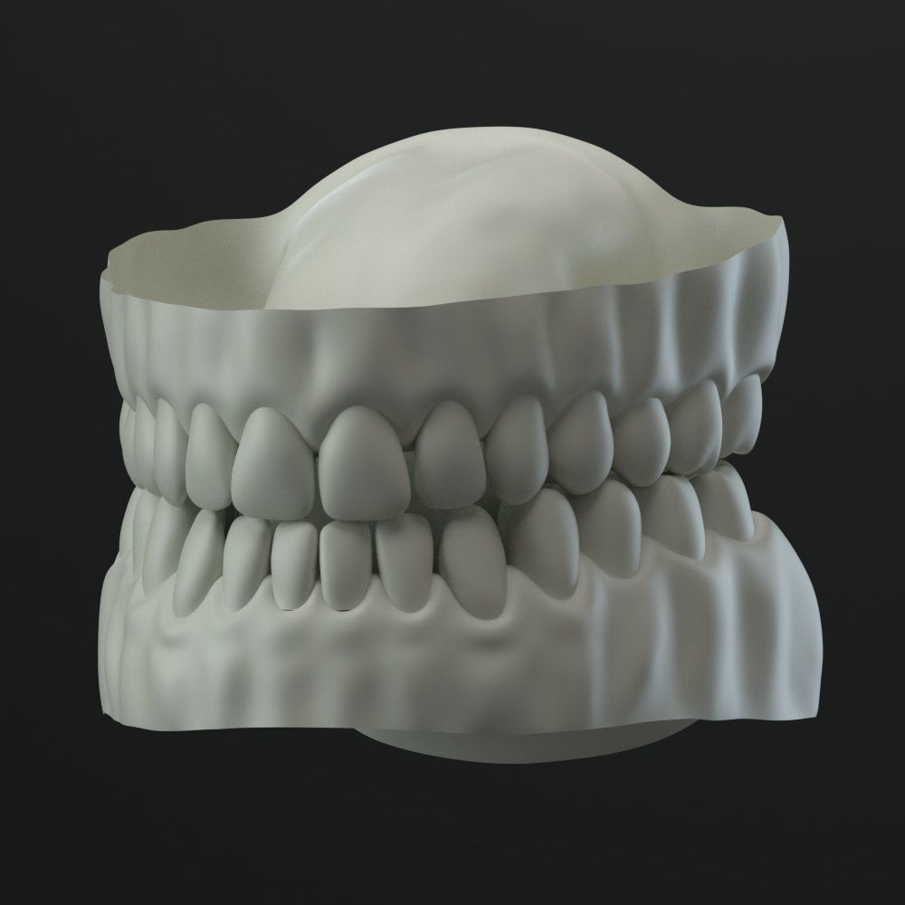 Female Head 3D model_12