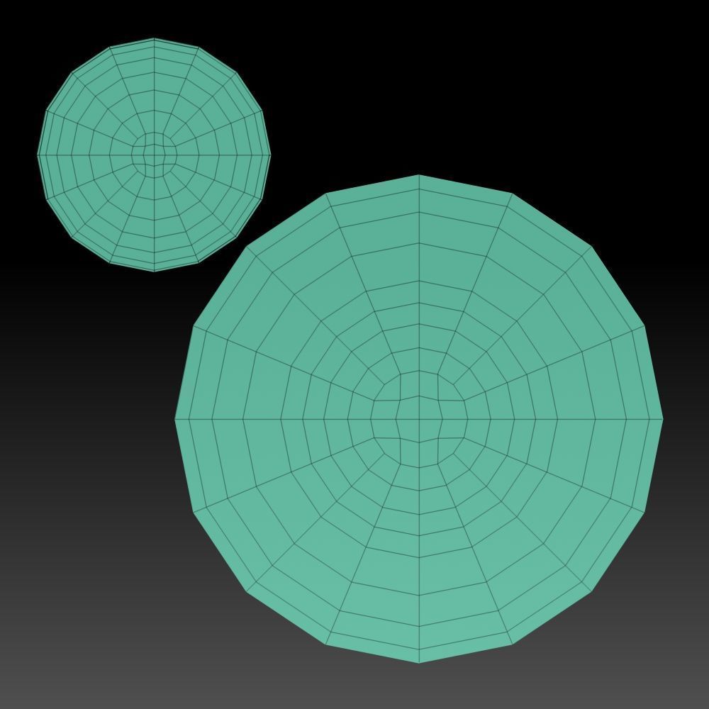 Female Head 3D model_22