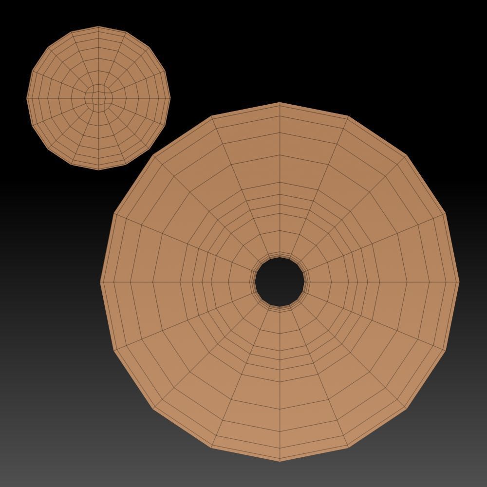 Female Head 3D model_21