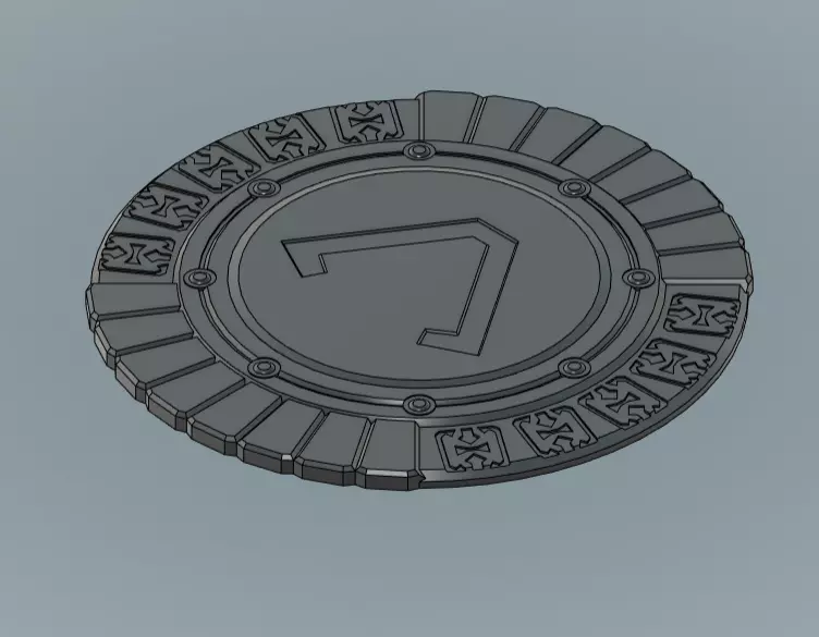 Arms of Sparta - spartan shield - God of War Ghost of Sparta 3D print model