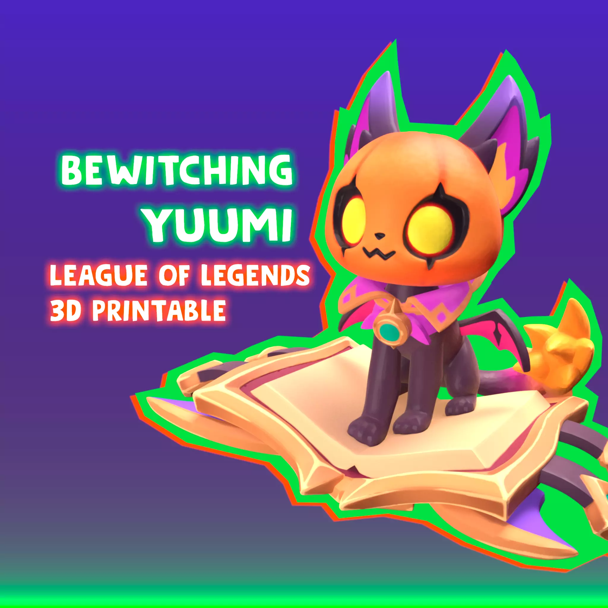 BEWITCHING YUUMI League of legends 3D print model