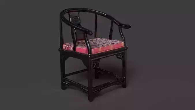 Chinese ancient wooden chair 